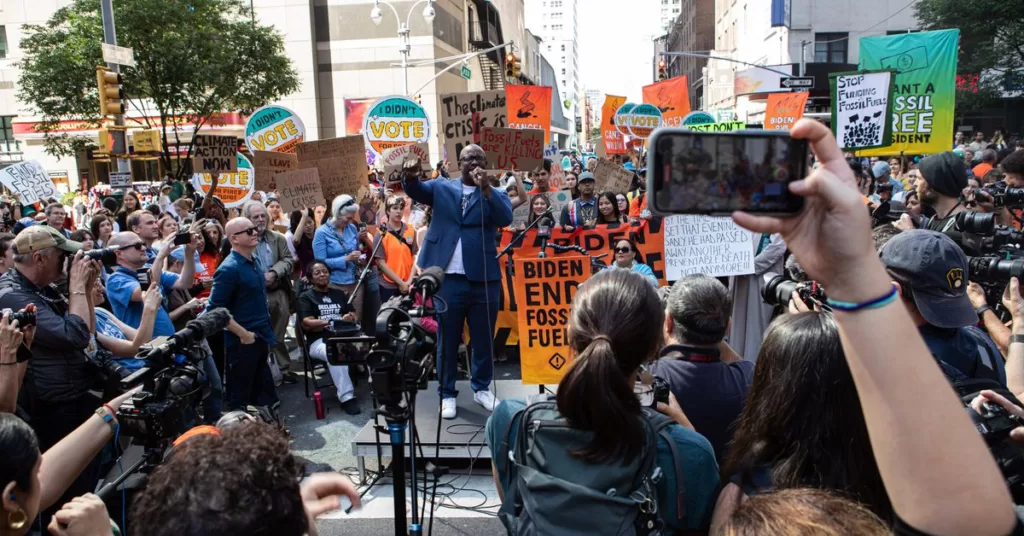 Climate Week NYC: news and protests surrounding the UN Climate Ambition Summit