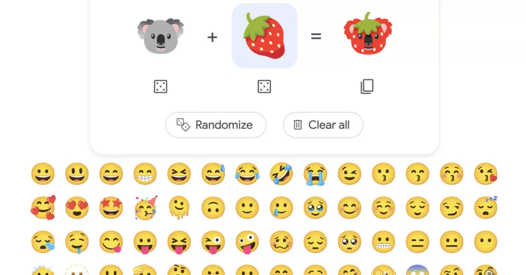 Google’s emoji mashup maker is now available in Search